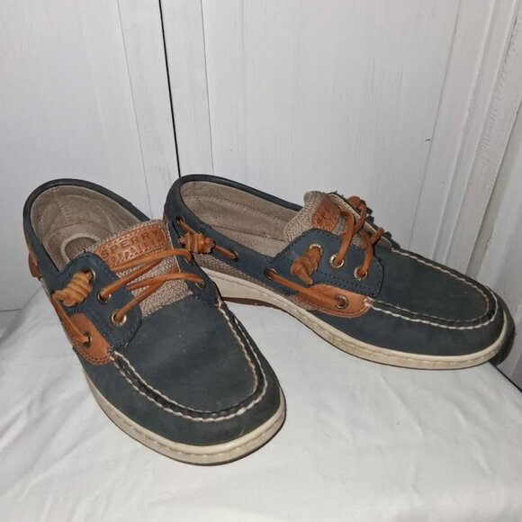 Sperry Shoes - Sperry Leather Denim Size 7